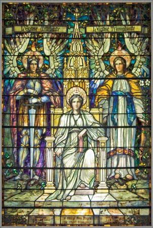 stained glass window