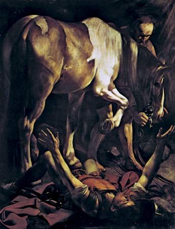 Caravaggio: The Conversion of St. Paul (second version)