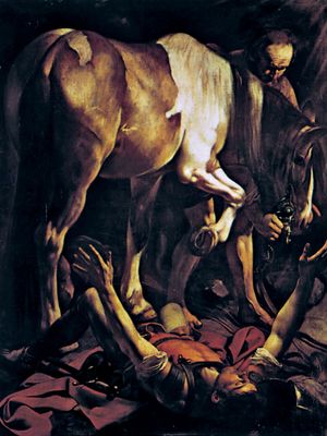 Caravaggio: The Conversion of St. Paul (second version)