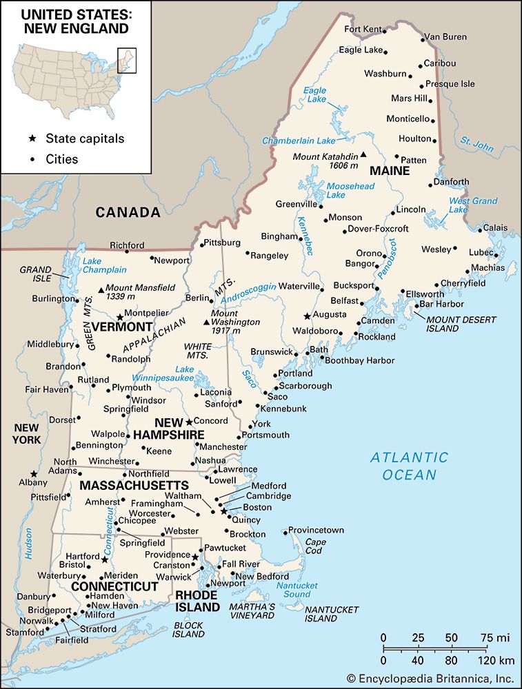 United States: New England