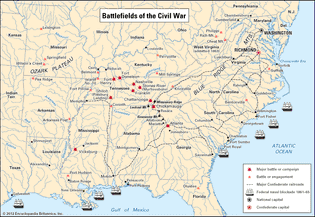 battlefields of the Civil War