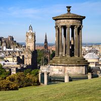 View from Calton Hill, Edinburgh.