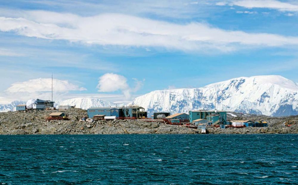 Palmer Station, Antarctica. A United States research station in the Western Anarctica peninsula.