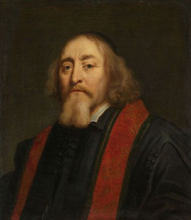 Jürgen Ovens: portrait of John Amos Comenius