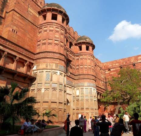 Agra Fort gate