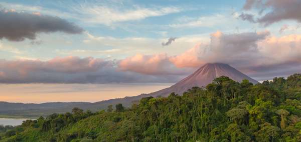 Arenal Volcano in northwestern Costa Rica in the province of Alajuela.