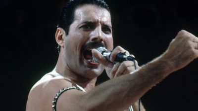 Freddie Mercury at Live Aid