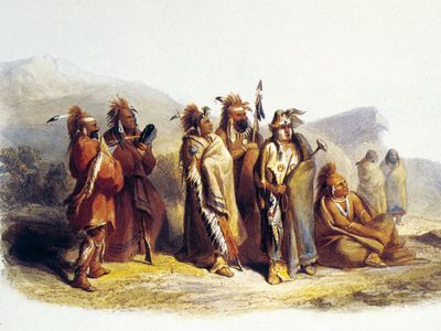 Karl Bodmer: Sauk and Fox Indians