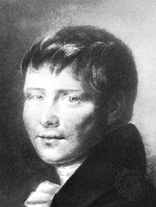 Heinrich von Kleist, drawing by Wilhelmina von Zenge, 1801; in the Staatsbibliothek Preussischer Kulturbesitz, Berlin.