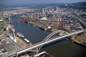 Willamette River at Portland, Oregon