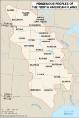 Distribution of North American Plains Indians