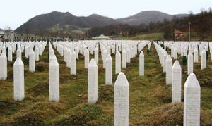 Srebrenica genocide memorial