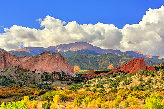 “Purple mountain majesties”