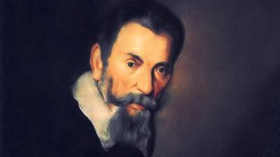 Strozzi, Bernardo: portrait of Claudio Monteverdi