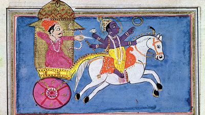 Krishna; Arjuna