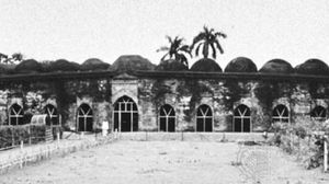 The Sat Gumbaz Mosque, Bagerhat, Bangladesh.