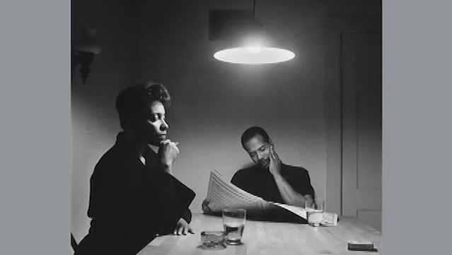 See Carrie Mae Weems discussing The Kitchen Table Series