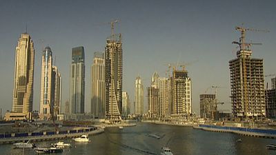 Exploring the expansive cityscape of Dubai