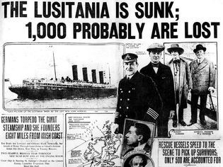 Sinking of the Lusitania