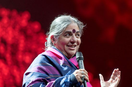 Vandana Shiva.