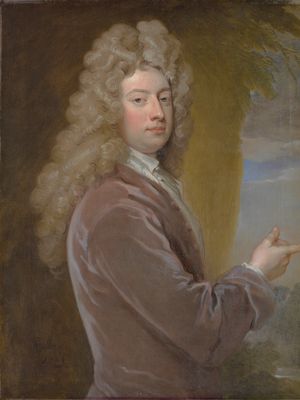 William Congreve, oil painting by Sir Godfrey Kneller, 1709; in the National Portrait Gallery, London.