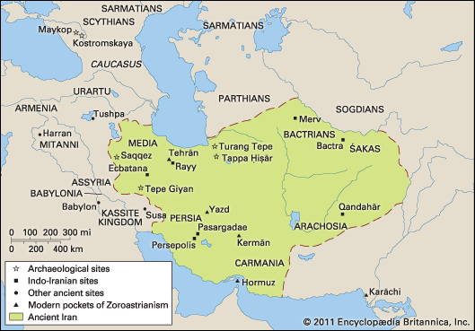 religious sites of ancient Indo-Iranian peoples