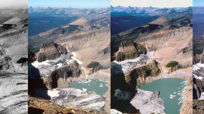 Grinnell Glacier shrinkage