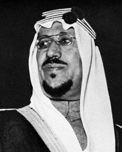 Sa'ud (in full: Sa'ud Ibn Abdul 'aziz Al-faysal As-sa'ud) (King of Saudi Arabia from 1953-1964)