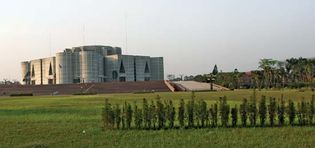 Bangladesh: Jatiya Sangsad Bhaban (parliament building)