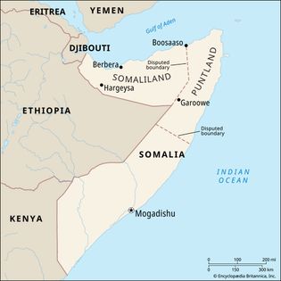 Somalia, Somaliland, and Puntland