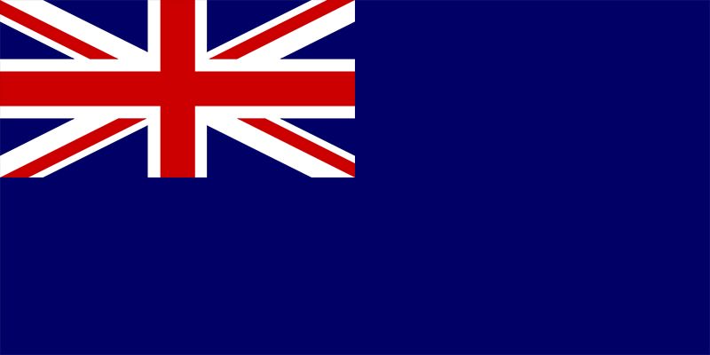 British Blue Ensign.