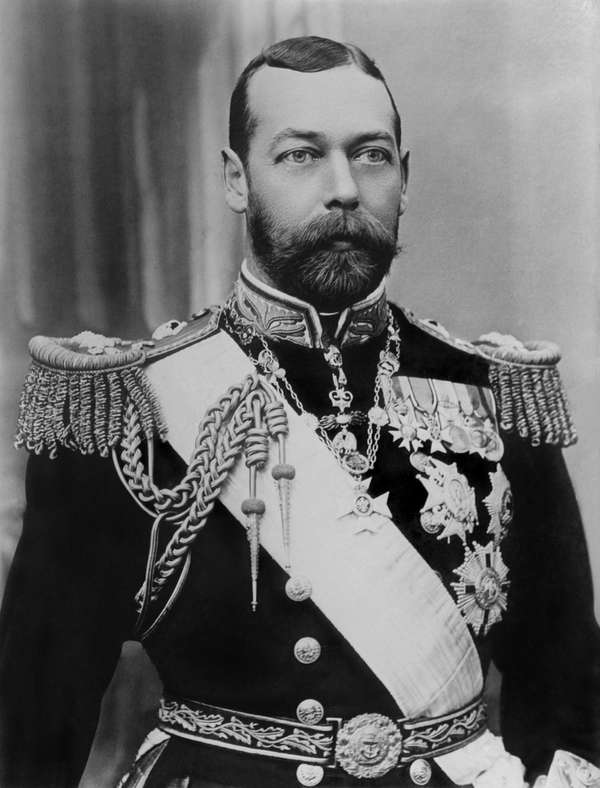 King George V of Britain, c. 1910, shortly after his accession to the throne