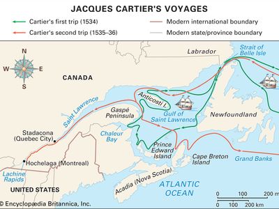 Jacques Cartier's voyages