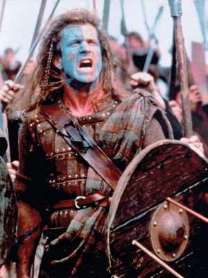 Mel Gibson in Braveheart