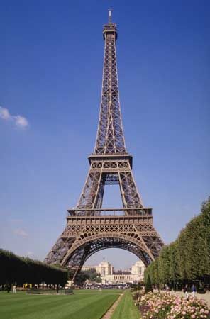 The Eiffel Tower, Paris.