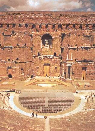 Roman theatre in France