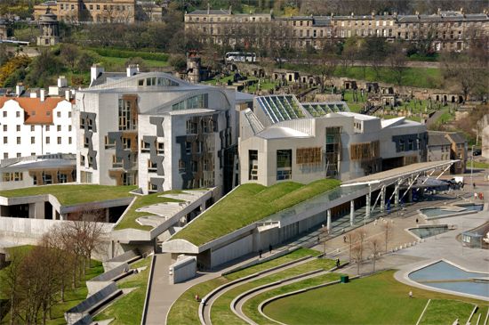 Scottish Parliament building