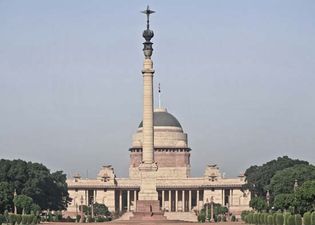 New Delhi, India: Presidential House (Rashtrapati Bhavan)