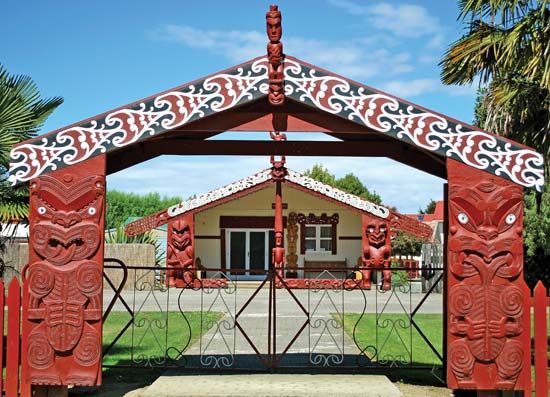 Māori meetinghouse