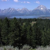 Jackson Lake, Grand Teton National Park, Wyoming.