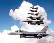 F-16 fighter jets