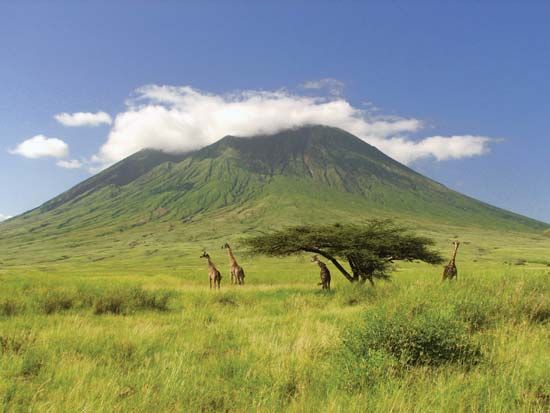 Ol Doinyo Lengai, northern Tanzania.