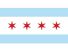 Chicago Flag, Illinois, city