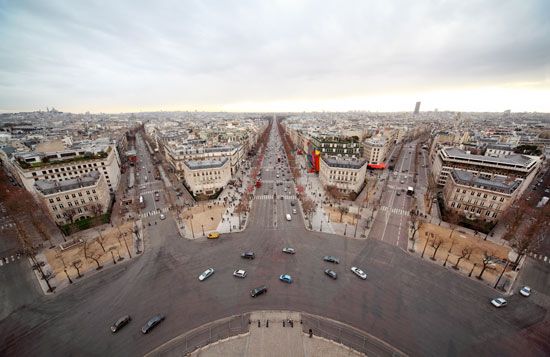 Haussmann's plan of Paris