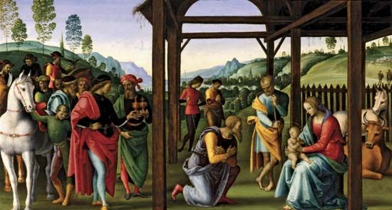 Perugino: Adoration of the Magi