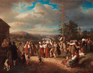 Midsummer Dance at Rättvik