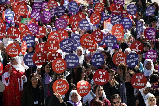 Woman, Life, Freedom: International Women's Day, 2007