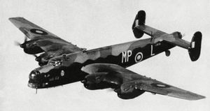 Halifax heavy bomber