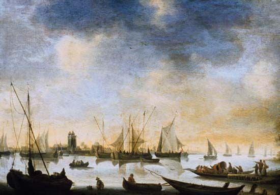 River View, painting by Jan van Goyen.