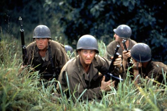 scene from The Thin Red Line